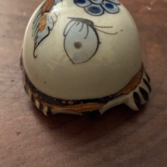 3 Vintage Ken Edwards El Palomar Tonalá Mexico Pottery pcs. Turtle, Cat & Duck. - Picture 11 of 13